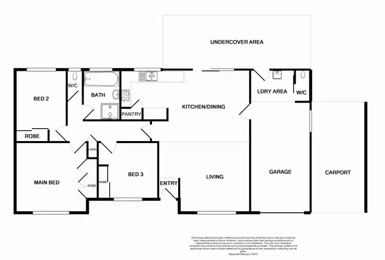 Floorplan of Homely house listing, 14A Narang Street, East Maitland NSW 2323