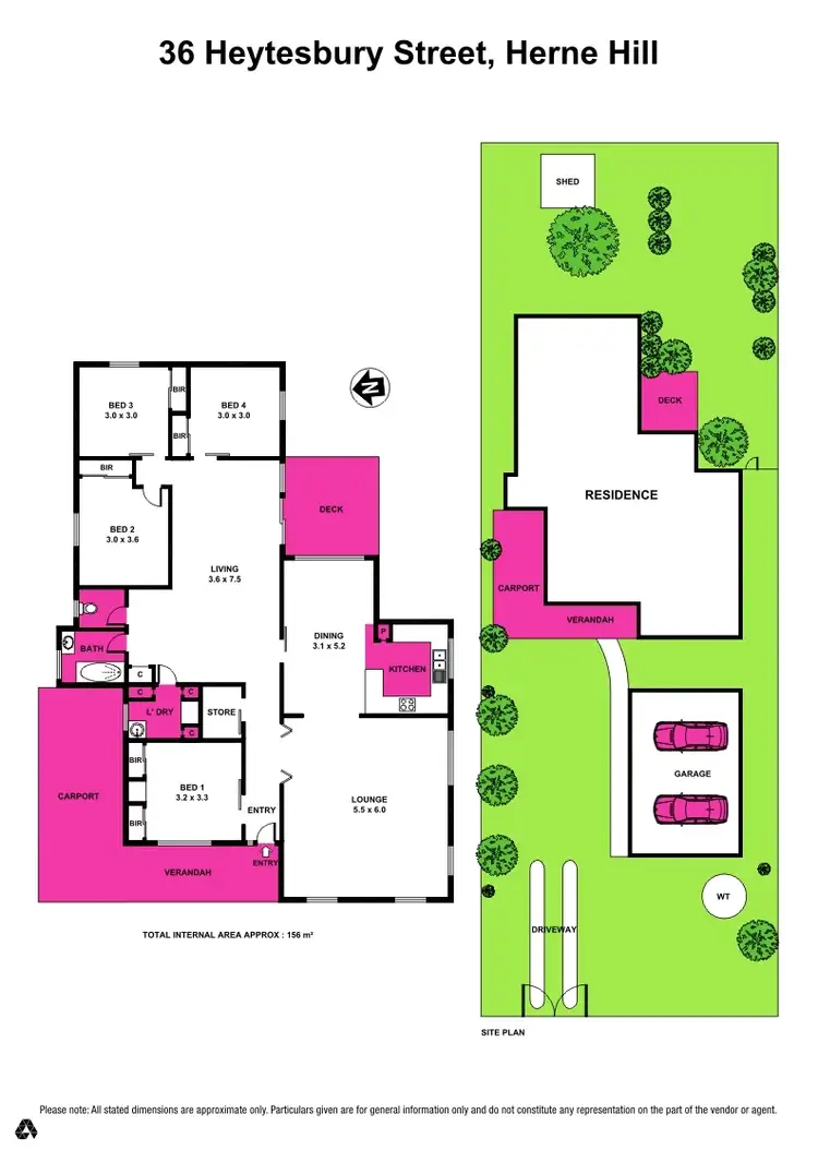Floorplan of Homely house listing, 36 Heytesbury Street, Herne Hill VIC 3218