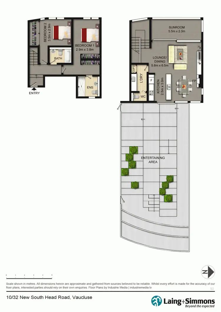 Floorplan of Homely apartment listing, 10/32 New South Head Road, Vaucluse NSW 2030