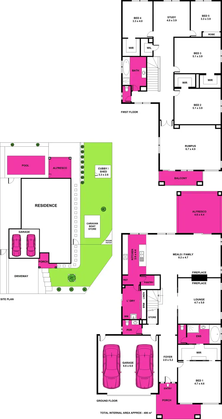 Floorplan of Homely house listing, 2 Headland Drive, Leopold VIC 3224