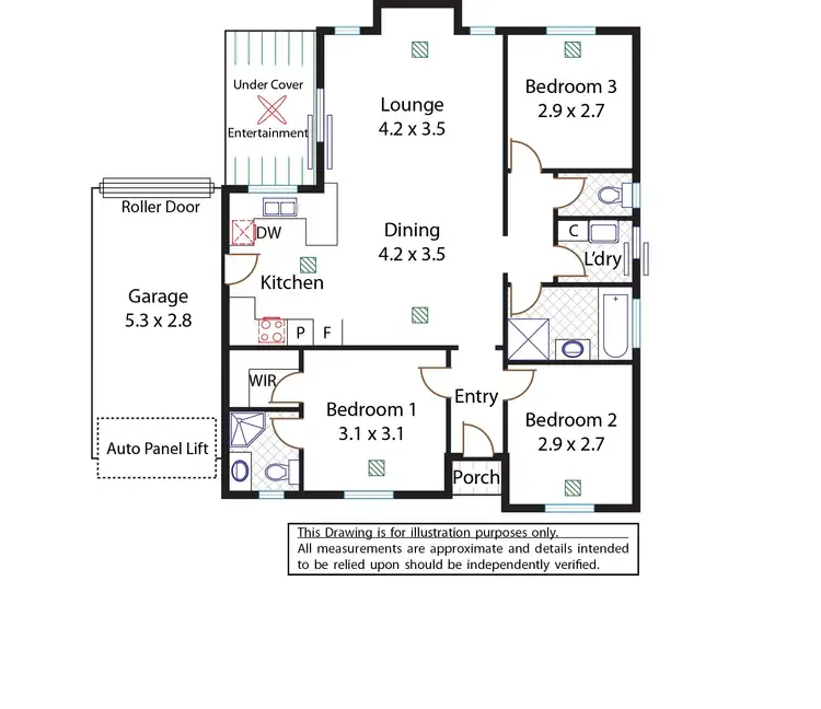 Floorplan of Homely house listing, 16A Armagh Crescent, Salisbury Downs SA 5108