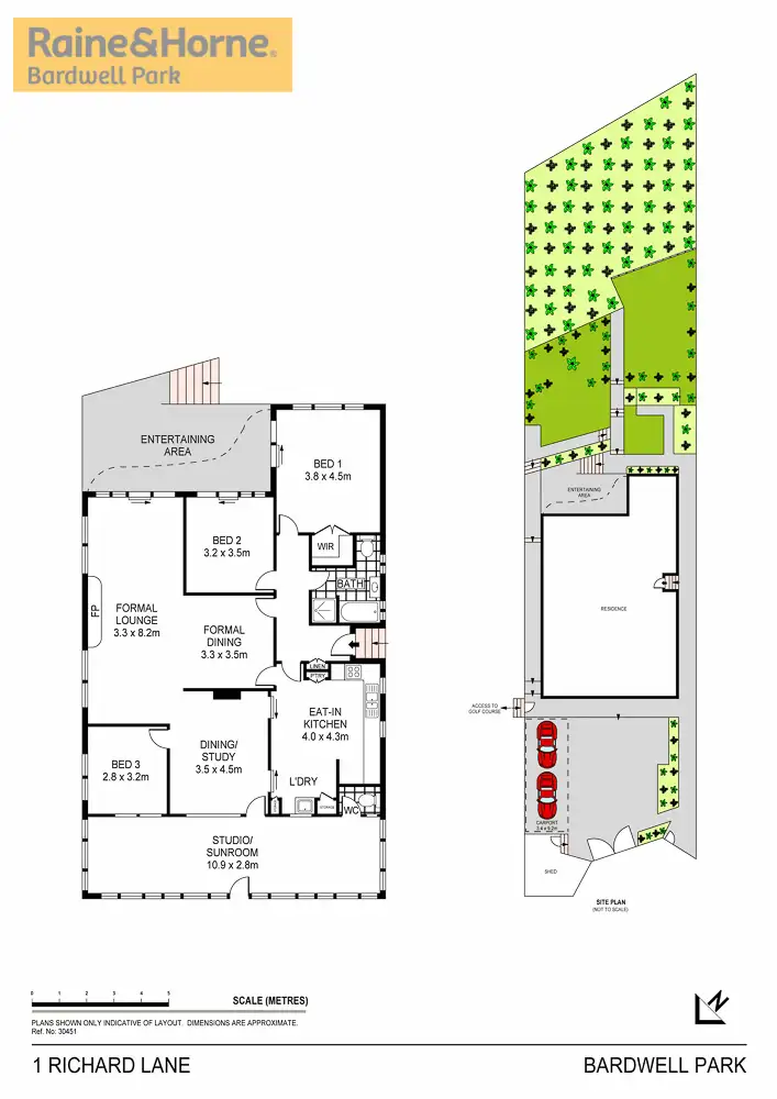 Floorplan of Homely house listing, 1 Richard Lane, Bardwell Park NSW 2207
