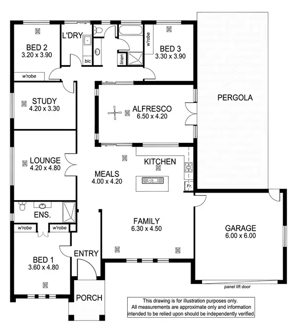 Floorplan of Homely house listing, 15 Silverbrook Avenue, Mount Gambier SA 5290