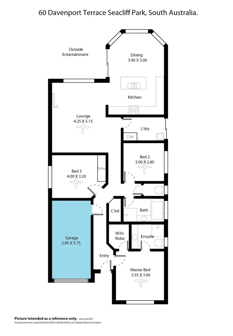 Floorplan of Homely house listing, 60 Davenport Terrace, Seacliff Park SA 5049