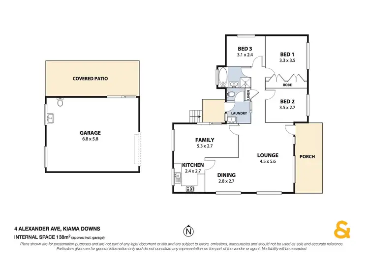 Floorplan of Homely house listing, 4 Alexander Avenue, Kiama Downs NSW 2533