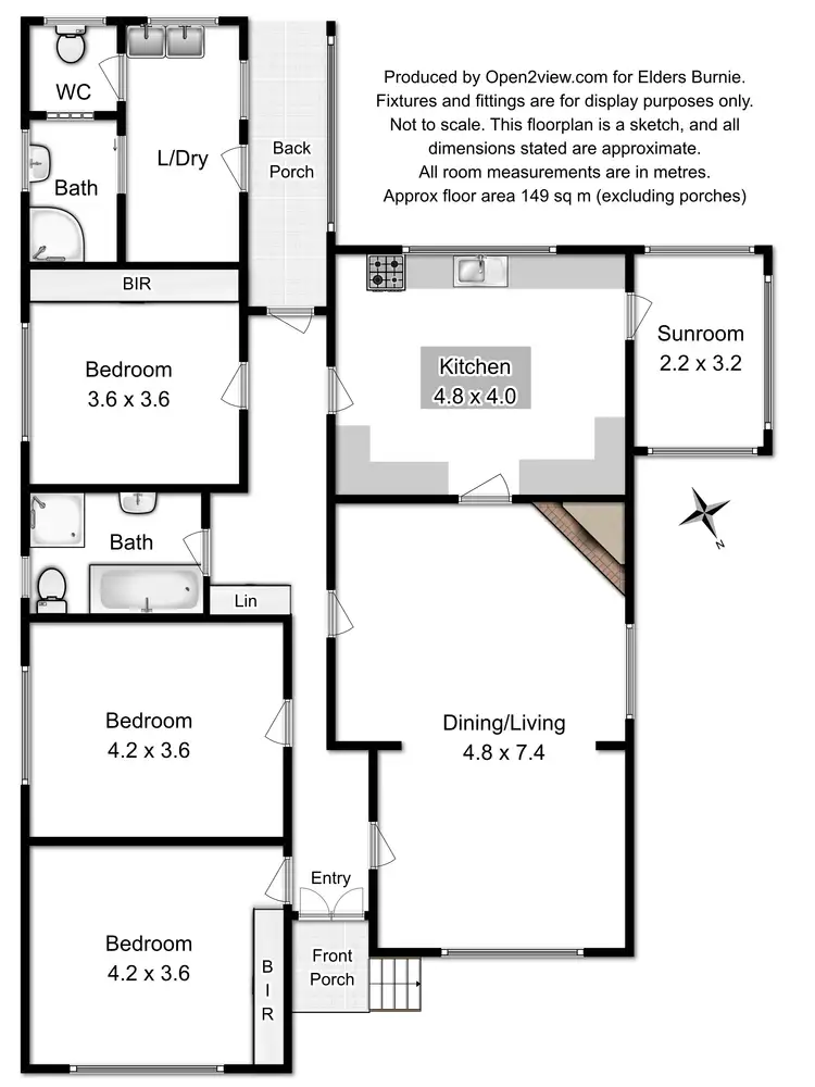 Floorplan of Homely house listing, 352 Preservation Drive, Sulphur Creek TAS 7316