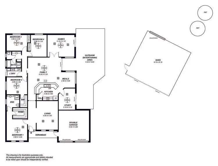 Floorplan of Homely house listing, 8 Toucan Loop, Aldinga Beach SA 5173