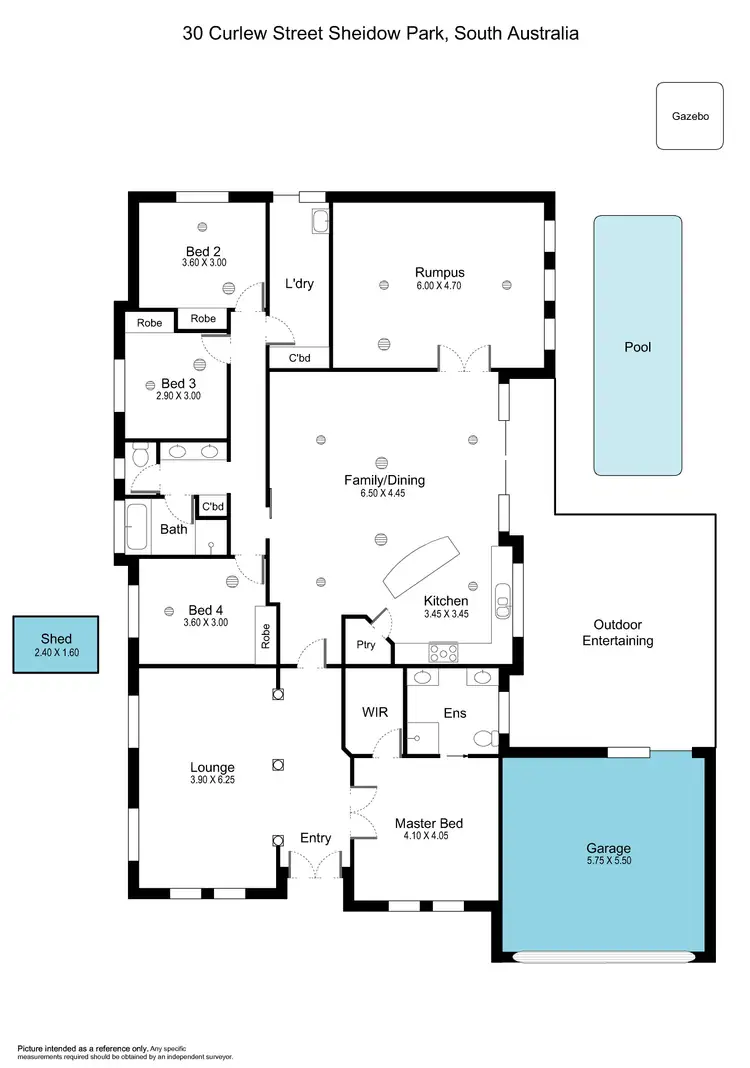 Floorplan of Homely house listing, 30 Curlew Street, Sheidow Park SA 5158