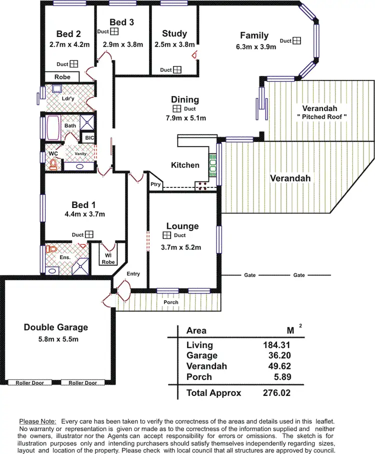 Floorplan of Homely house listing, 15 Hutton Place, Exeter SA 5019