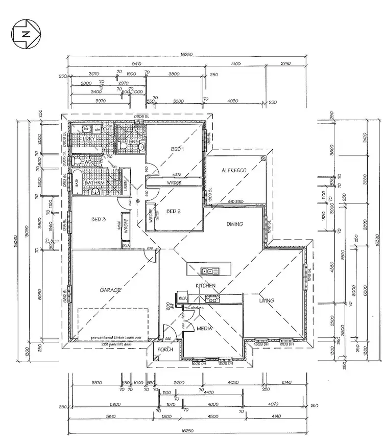 Floorplan of Homely house listing, 6 Templer Way, Eglinton NSW 2795