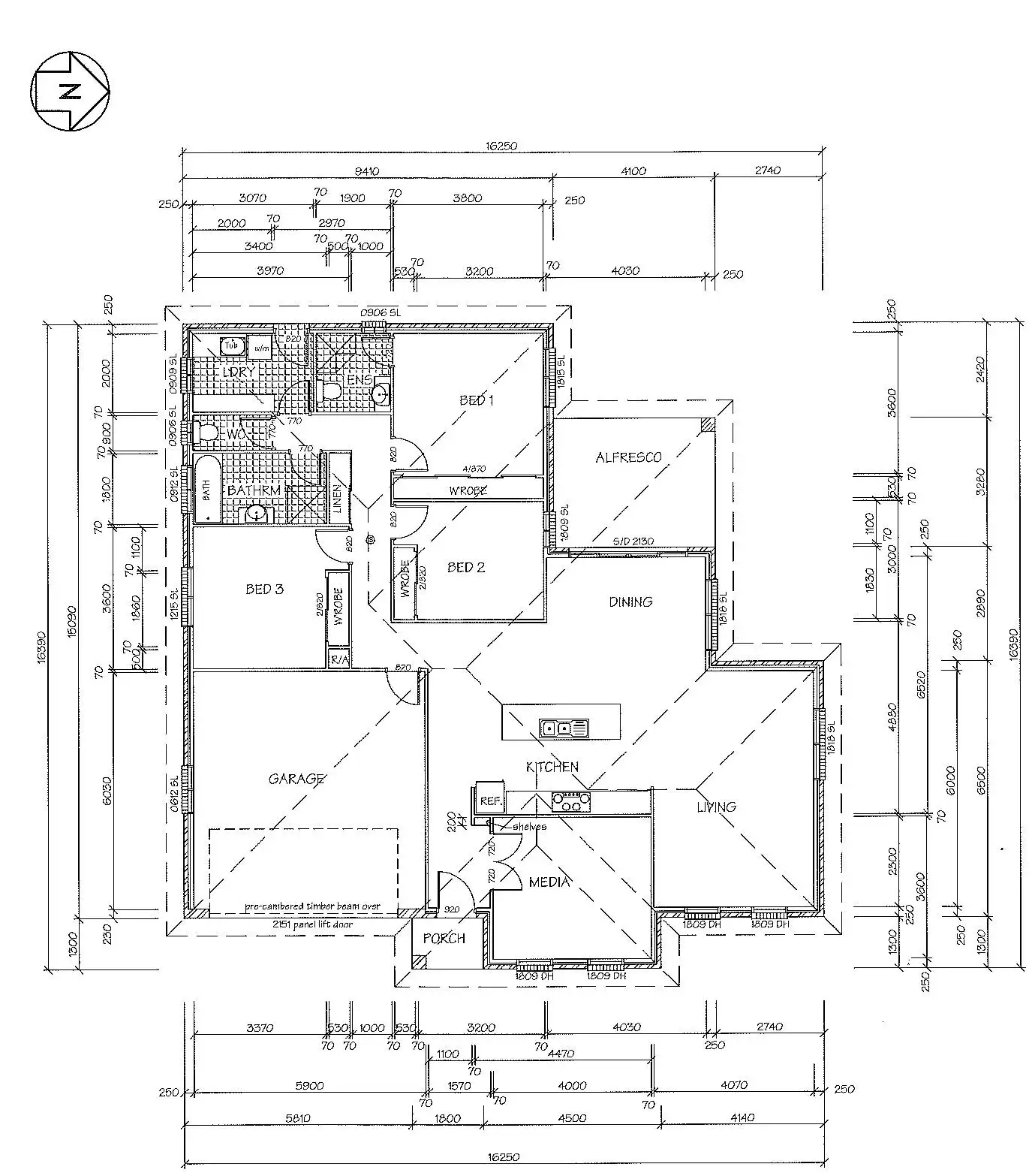 Floorplan of Homely house listing, 6 Templer Way, Eglinton NSW 2795