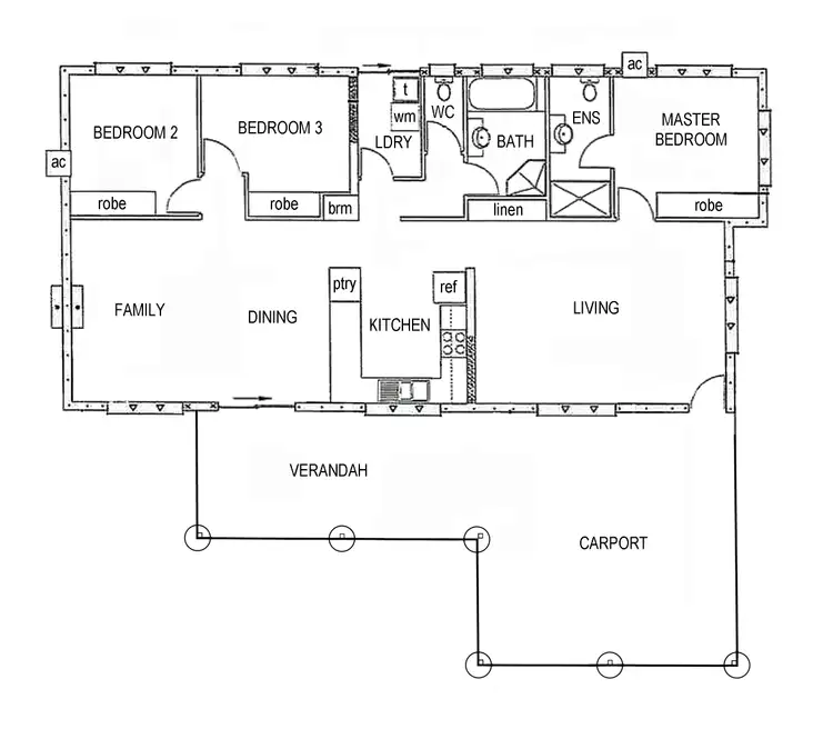 Floorplan of Homely house listing, 15 Kentia Grove, Durack NT 830
