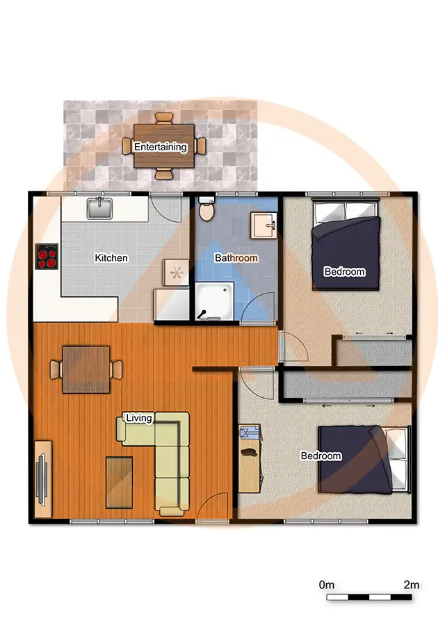 Floorplan of Homely house listing, 14/108 Ewing Road, Woodridge QLD 4114