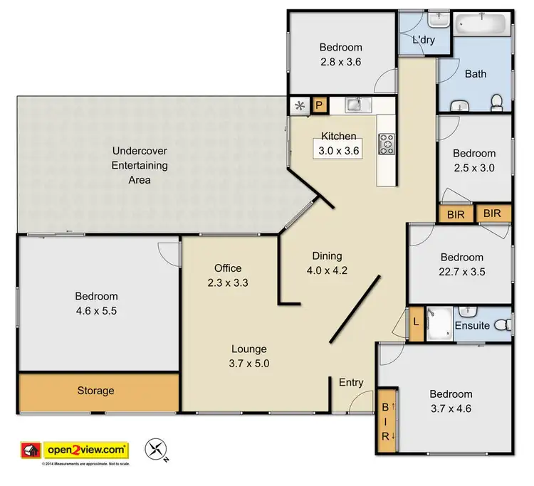 Floorplan of Homely house listing, 19 Regan Place, Rooty Hill NSW 2766
