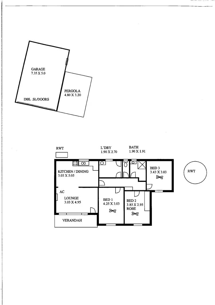 Floorplan of Homely house listing, 9 Tacoma Street, Port Lincoln SA 5606