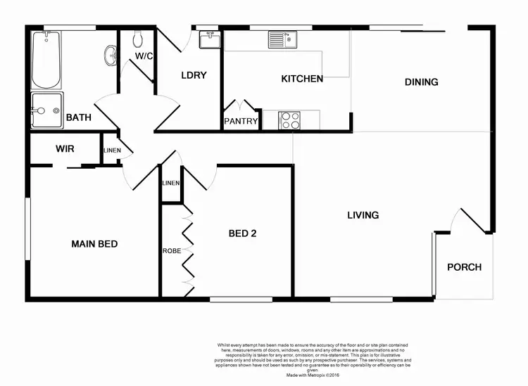Floorplan of Homely house listing, 2/28A Thompson Street, East Maitland NSW 2323