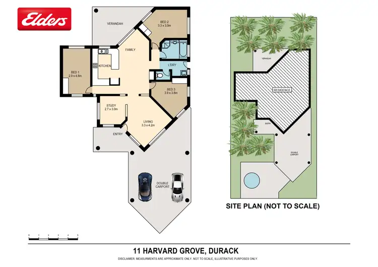 Floorplan of Homely house listing, 11 Harvard Grove, Durack NT 830