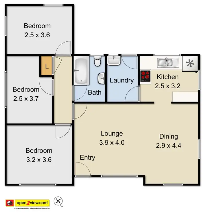 Floorplan of Homely house listing, 50 Glebe Place, Kingswood NSW 2747