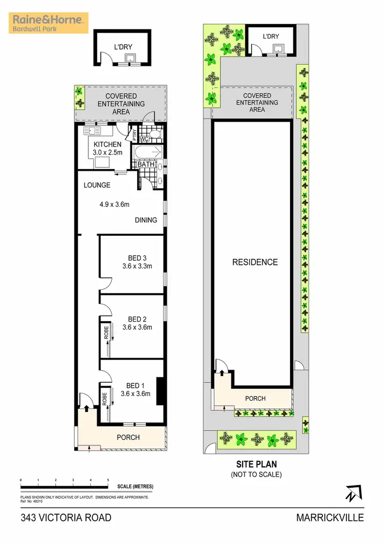 Floorplan of Homely house listing, 343 Victoria Road, Marrickville NSW 2204