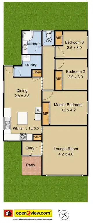 Floorplan of Homely house listing, 14 Canna Place, Quakers Hill NSW 2763