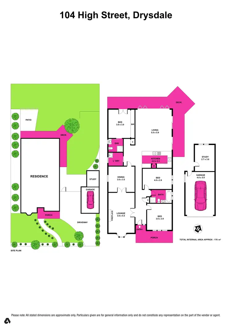 Floorplan of Homely house listing, 104 High Street, Drysdale VIC 3222