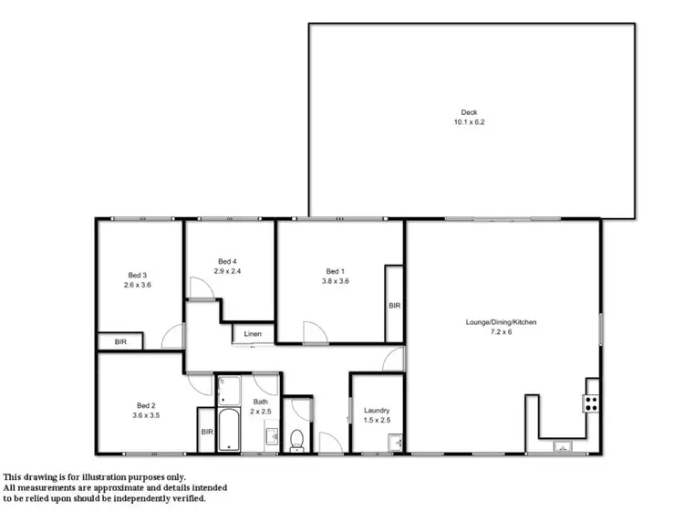 Floorplan of Homely house listing, 8 May Crescent, Ceduna SA 5690