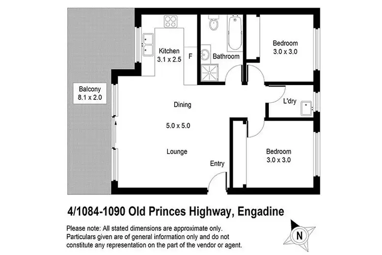 Floorplan of Homely unit listing, 4/1084-1090 Old Princes Highway, Engadine NSW 2233