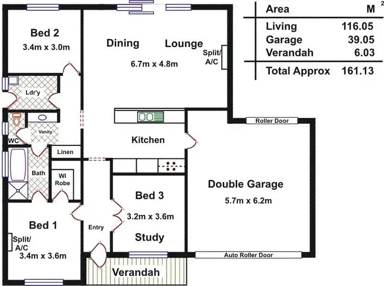 Floorplan of Homely house listing, Unit 4/43 Chamberlain Road, Willaston SA 5118
