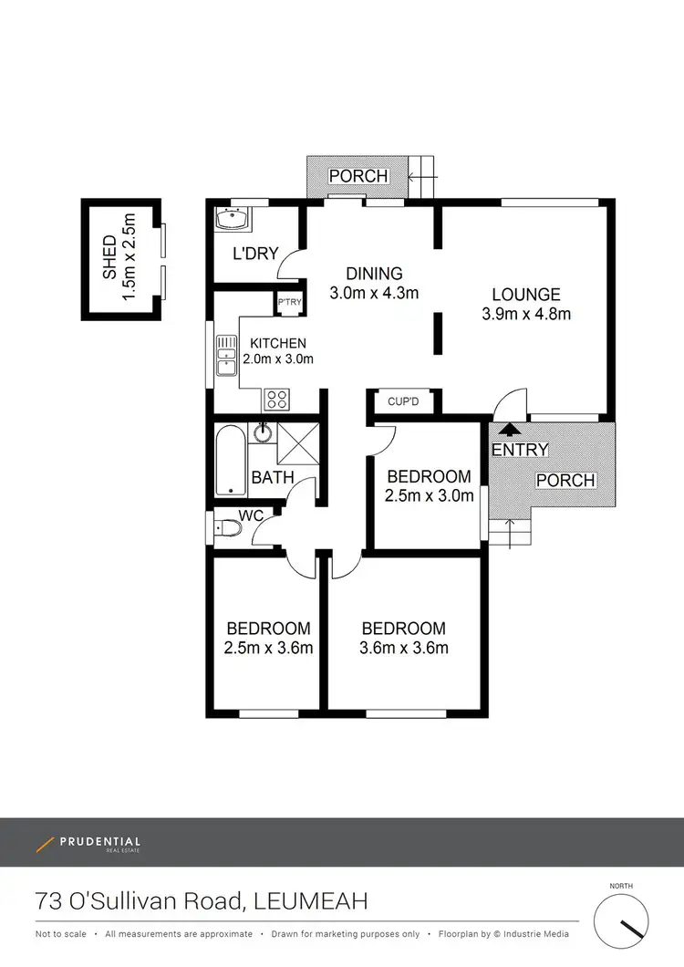 Floorplan of Homely house listing, 73 O'Sullivan Road, Leumeah NSW 2560