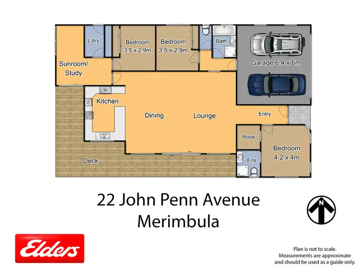Floorplan of Homely house listing, 22 JOHN PENN AVENUE, Merimbula NSW 2548