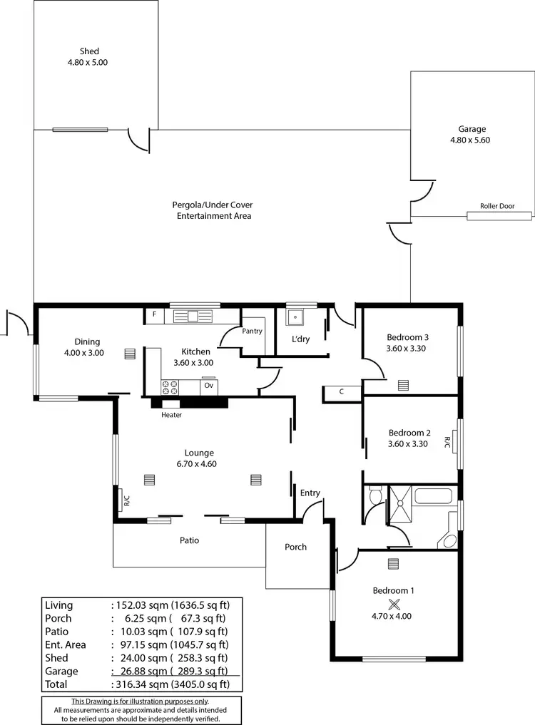 Floorplan of Homely house listing, 2 Kelly Road, Valley View SA 5093