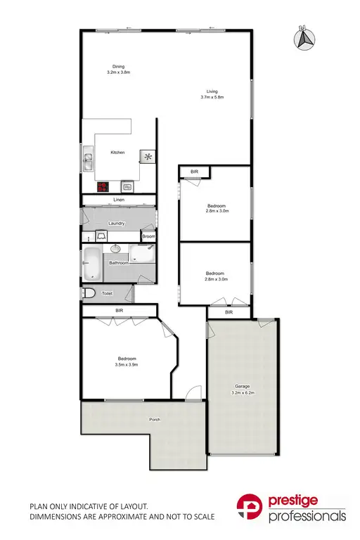 Floorplan of Homely house listing, 6 Eildon Court, Wattle Grove NSW 2173