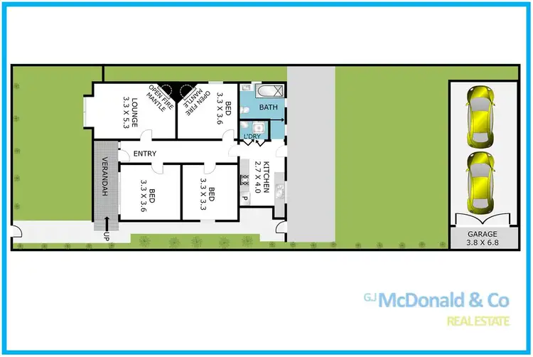Floorplan of Homely house listing, 374 Pakington Street, Newtown VIC 3220