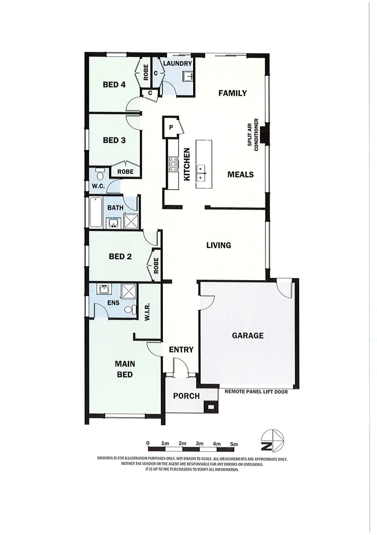 Floorplan of Homely house listing, 4 Manassa Drive, Gisborne VIC 3437