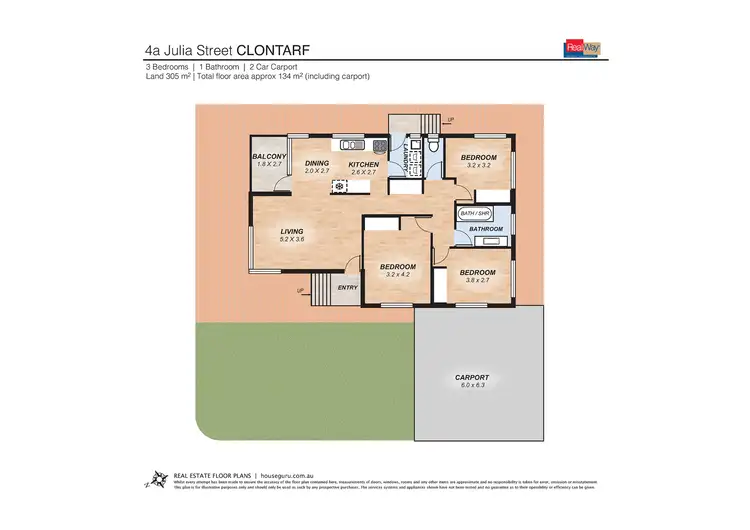 Floorplan of Homely house listing, 4a Julia Street, Clontarf QLD 4019