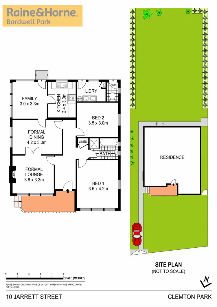 Floorplan of Homely house listing, 10 Jarrett Street, Clemton Park NSW 2206