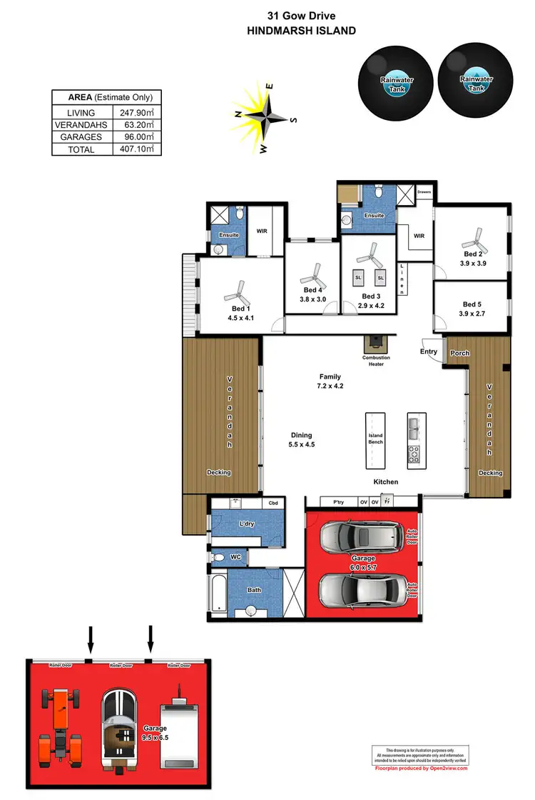 Floorplan of Homely house listing, 31 Gow Drive, Hindmarsh Island SA 5214