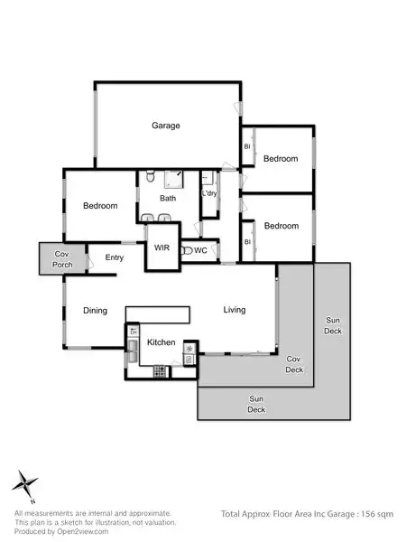 Floorplan of Homely house listing, 46A Windsor Street, Kingston Beach TAS 7050
