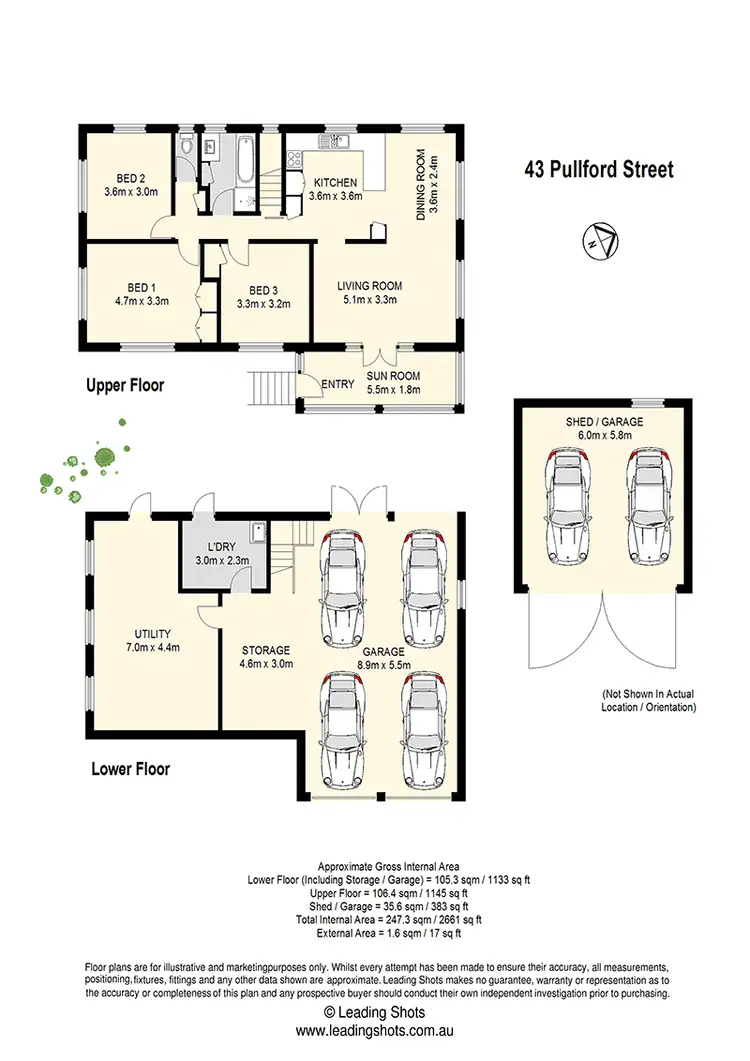 Floorplan of Homely house listing, 43 Pullford Street, Chermside West QLD 4032