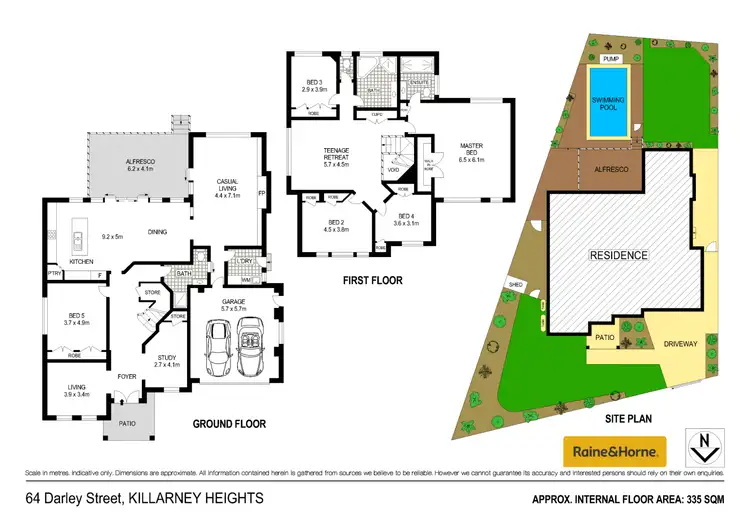 Floorplan of Homely house listing, 64 Darley Street, Killarney Heights NSW 2087