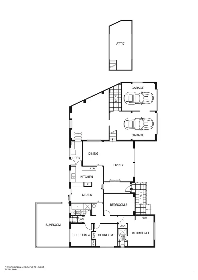 Floorplan of Homely house listing, 14 Severne Crescent, Kambah ACT 2902