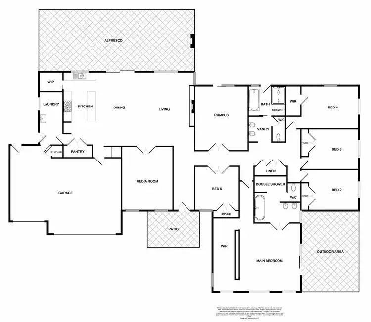 Floorplan of Homely house listing, 9 Arran Circuit, Largs NSW 2320
