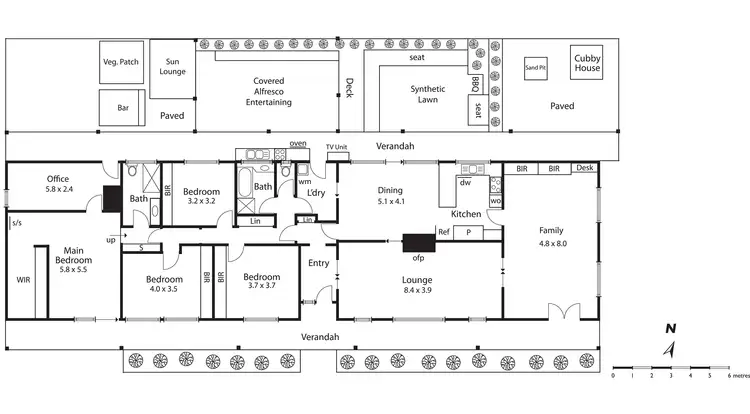 Floorplan of Homely house listing, 195 Roberts Road, Mornington VIC 3931