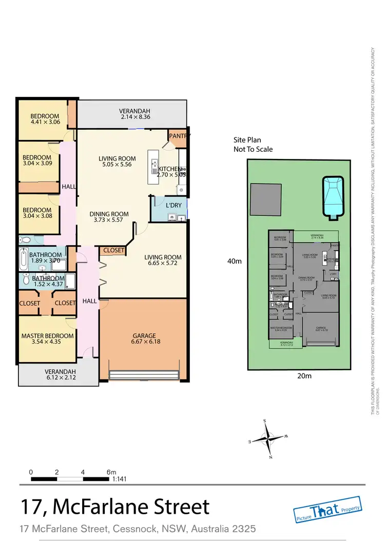 Floorplan of Homely house listing, 17 McFarlane Street, Cessnock NSW 2325
