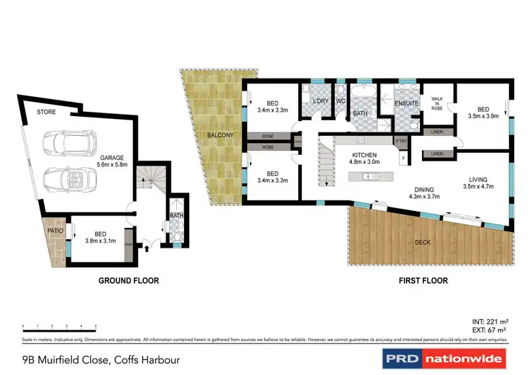 Floorplan of Homely house listing, 9B Muirfield Close, Coffs Harbour NSW 2450