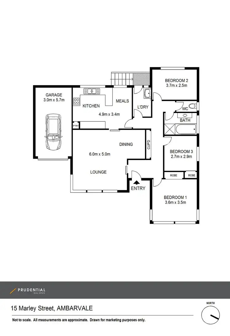 Floorplan of Homely house listing, 15 Marley Street, Ambarvale NSW 2560
