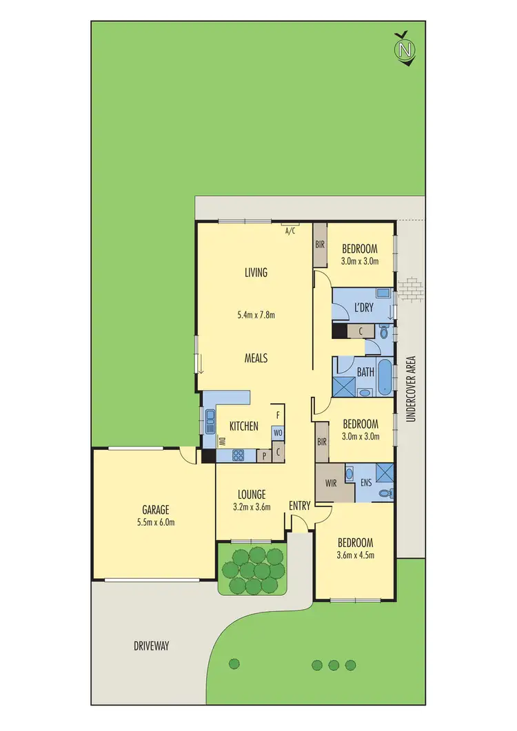 Floorplan of Homely house listing, 113 Rose Grange Boulevard, Tarneit VIC 3029