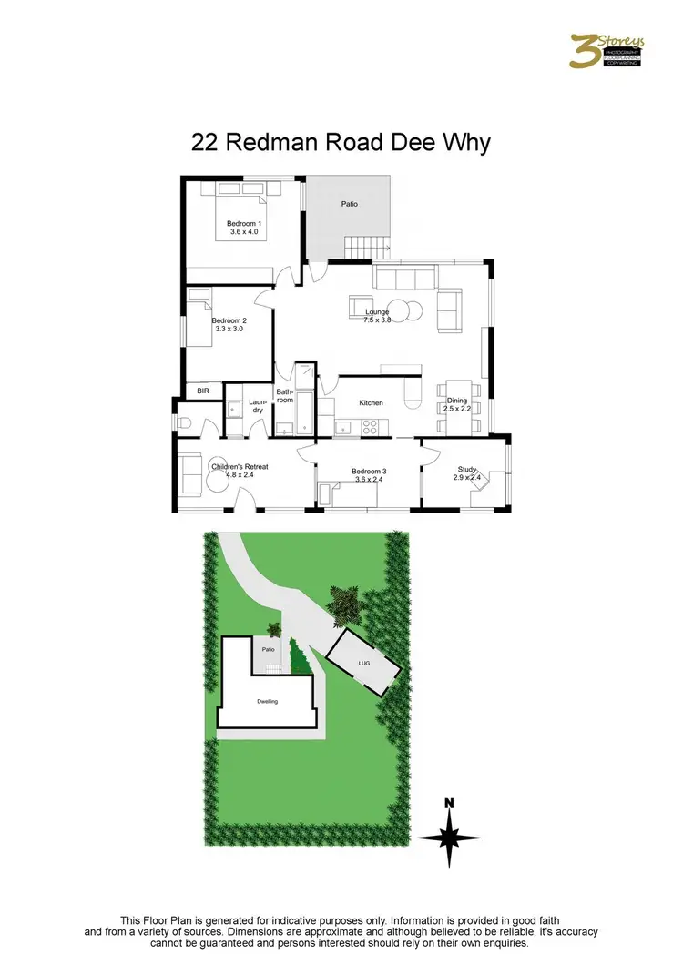 Floorplan of Homely house listing, 22 Redman Road, Dee Why NSW 2099