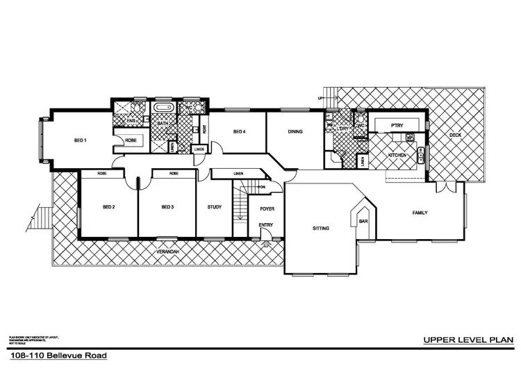 Floorplan of Homely house listing, 108-110 Bellevue Road, Mudgee NSW 2850