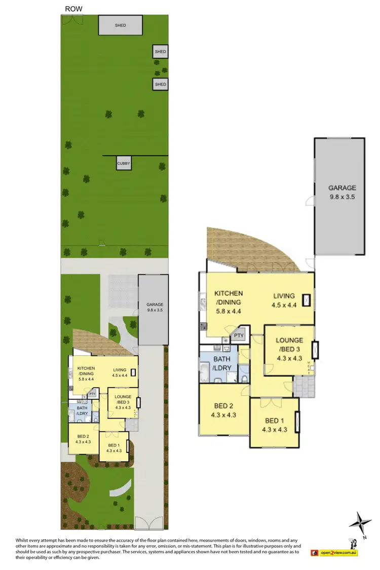 Floorplan of Homely house listing, 95 Alma Street, West Footscray VIC 3012